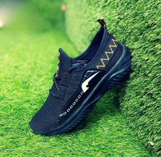 Trendy Casual Lace Up Sports Shoes For Men Fashion Sneakers