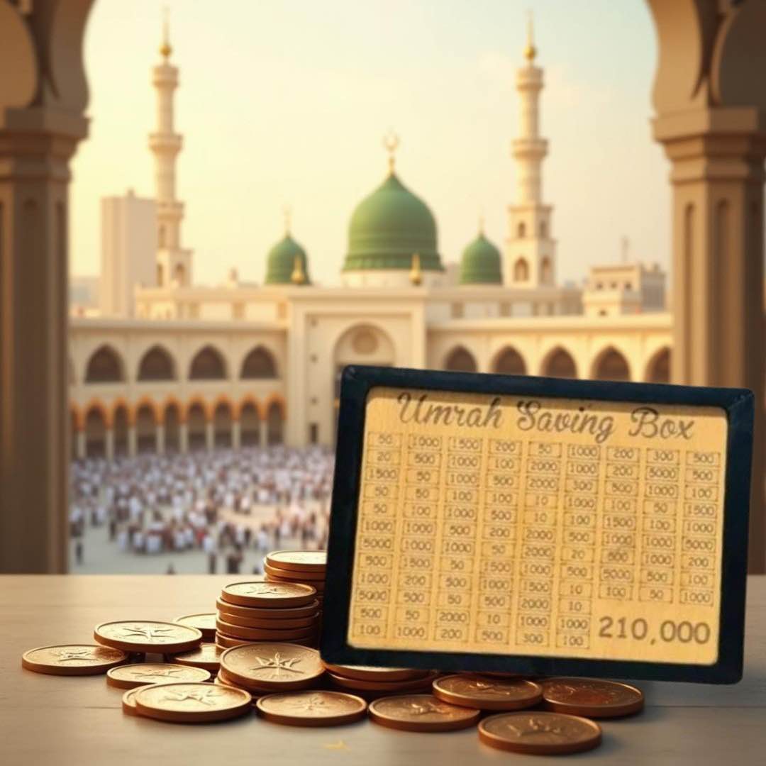 50,000 PKR Target Mobile Saving Box