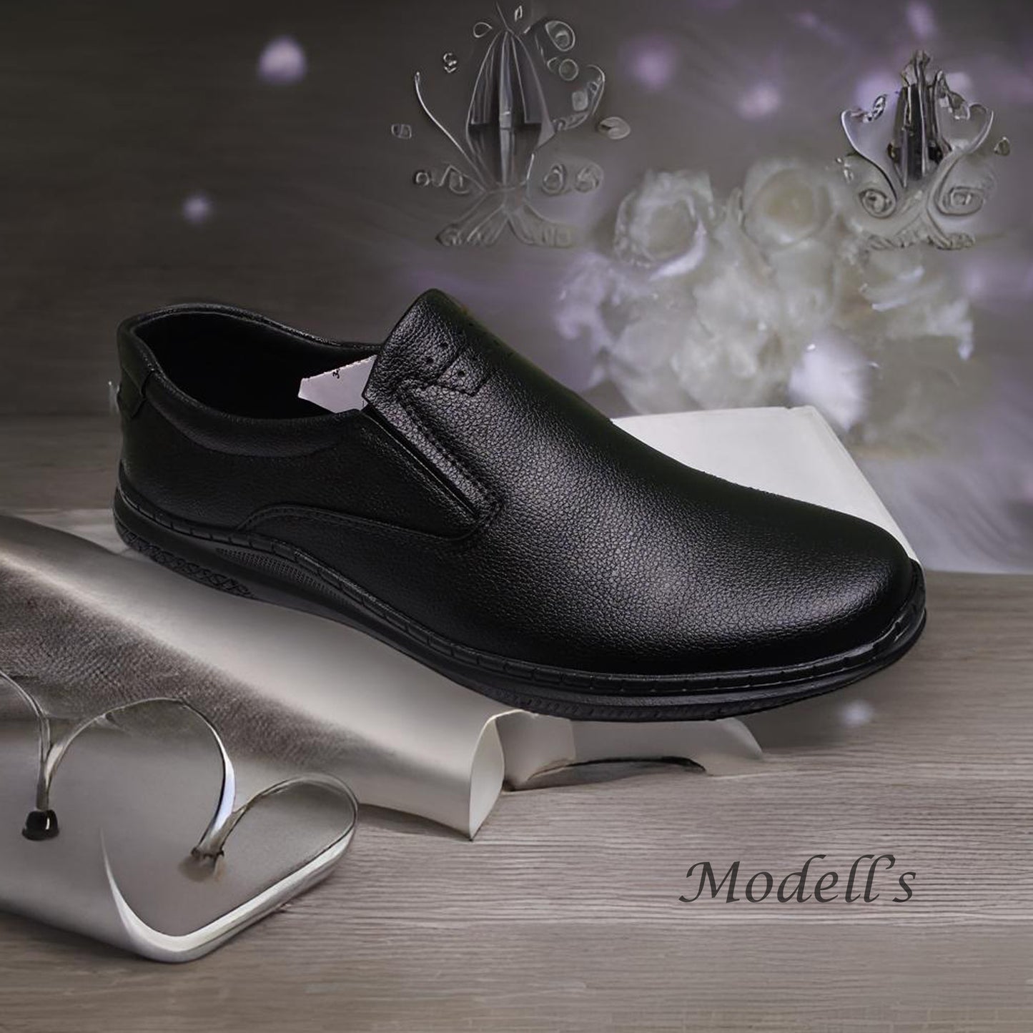 Modell's Black Degar shoes New Design Elegant Fashion For Boy's Men.