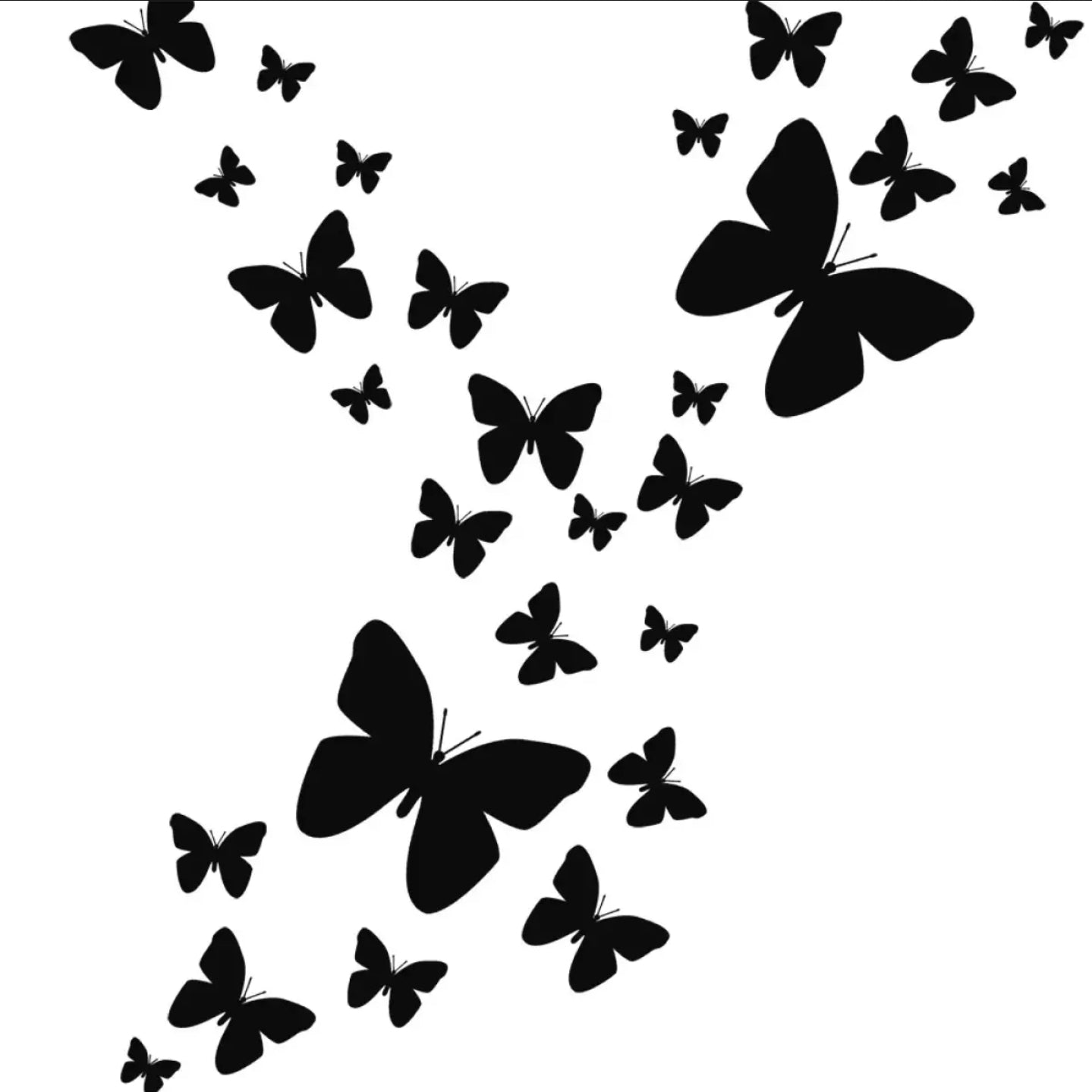 Pack of 30 Wooden Butterflies for Your Kids Bedroom Wall Decoration Ideas & Inspirations