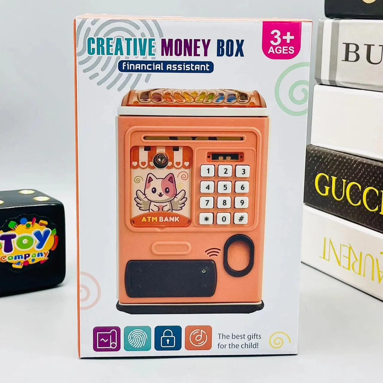 Electronic Bank Safe Box Money Boxes For Children Digital Coins Cash Saving