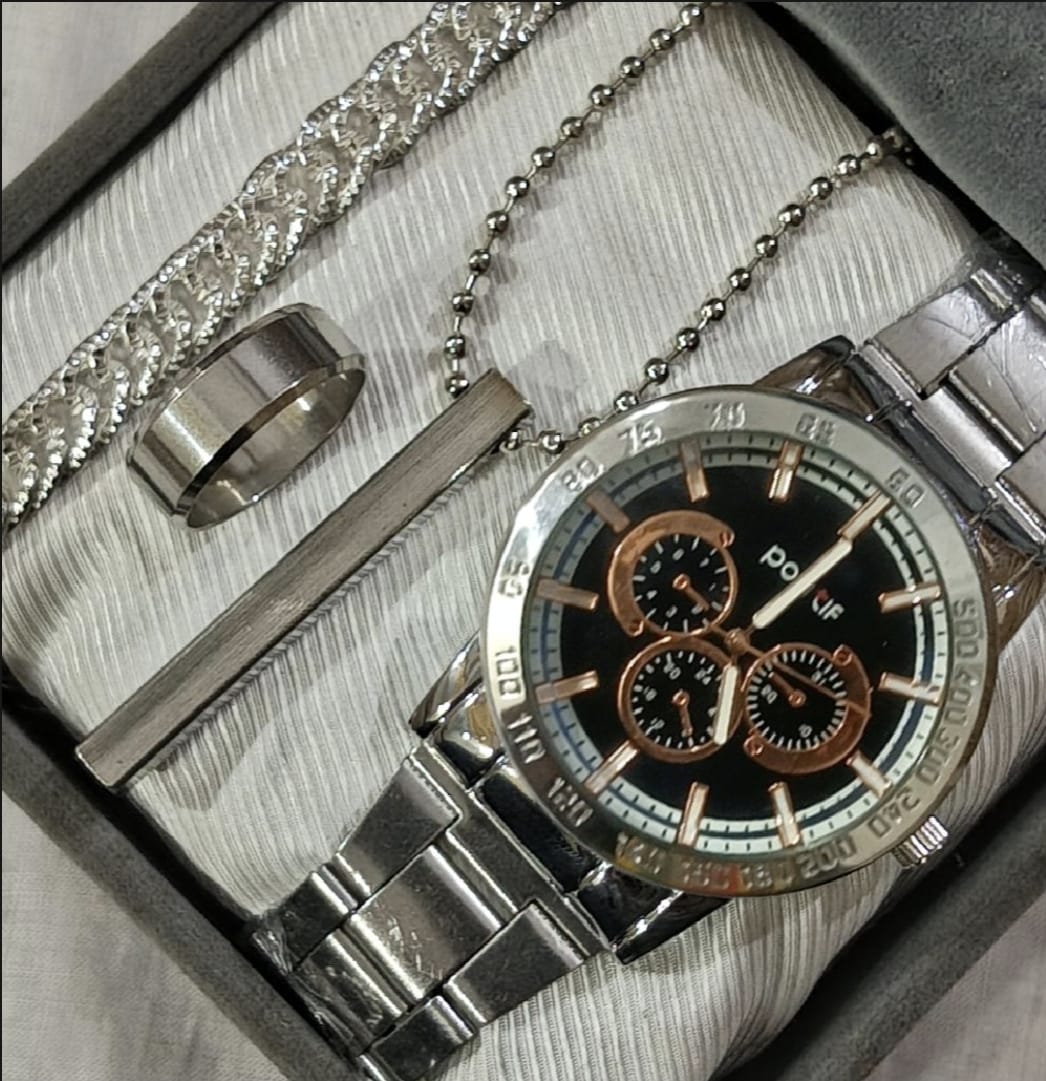 business steel straps round dial wrist watches hand watchv