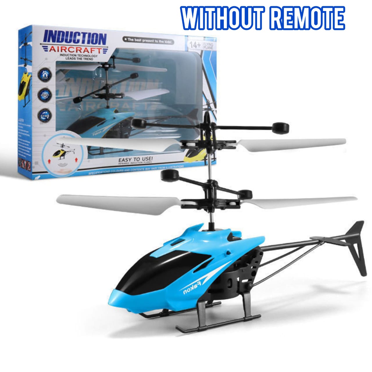 Rechargeable Remote Control Helicopter Toy for Kids, Boys & Girls