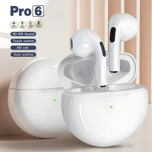 AirPods Pro 6 Hi-Fi Wireless Airbuds 5.0