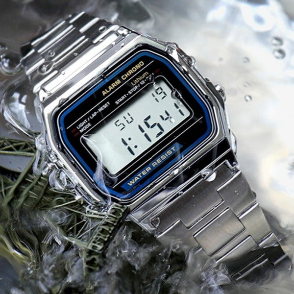 Stainless Steel Strap Men Business Watch