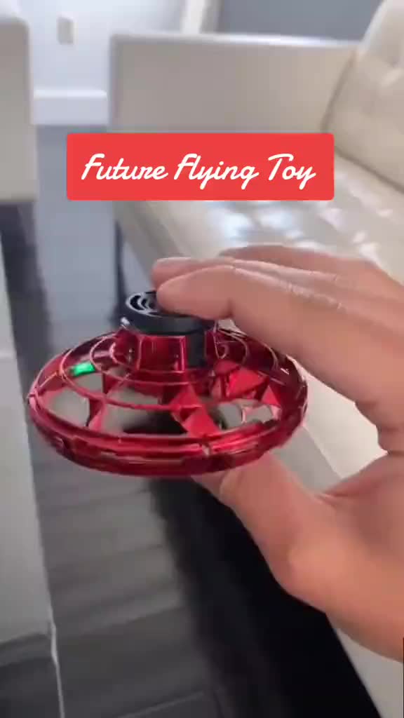 UFO FLYING FIDGET SPINNER WITH LED LIGHTS
