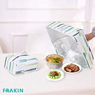 2 Pieces Foldable Insulated Food Cover