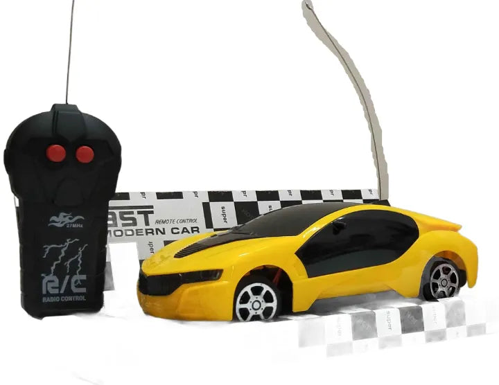 Remote Controlled Fast Modern Car 3D Light for Kids