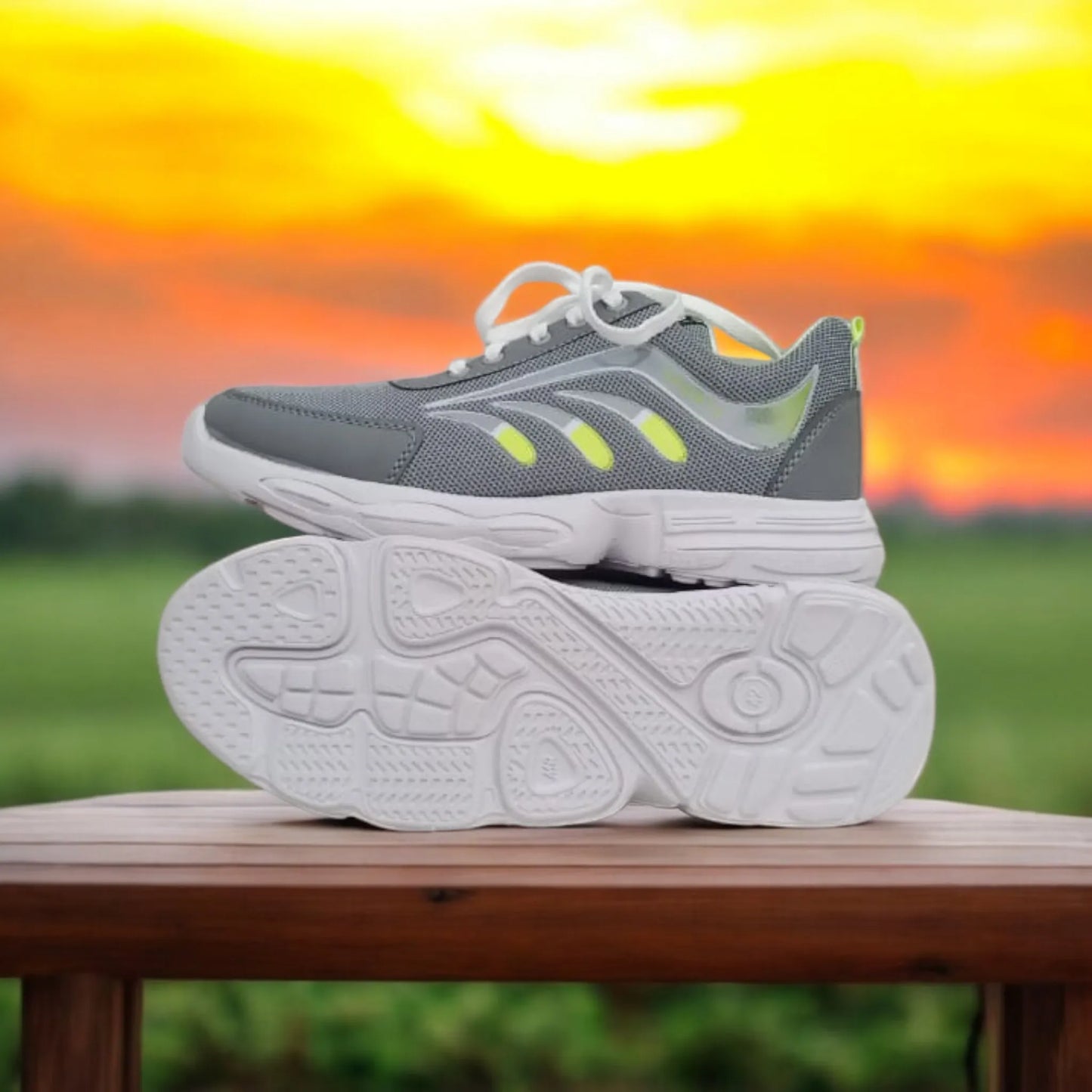 Men's Comfortable Outdoor Running Shoes - Lightweight Durable Breathable