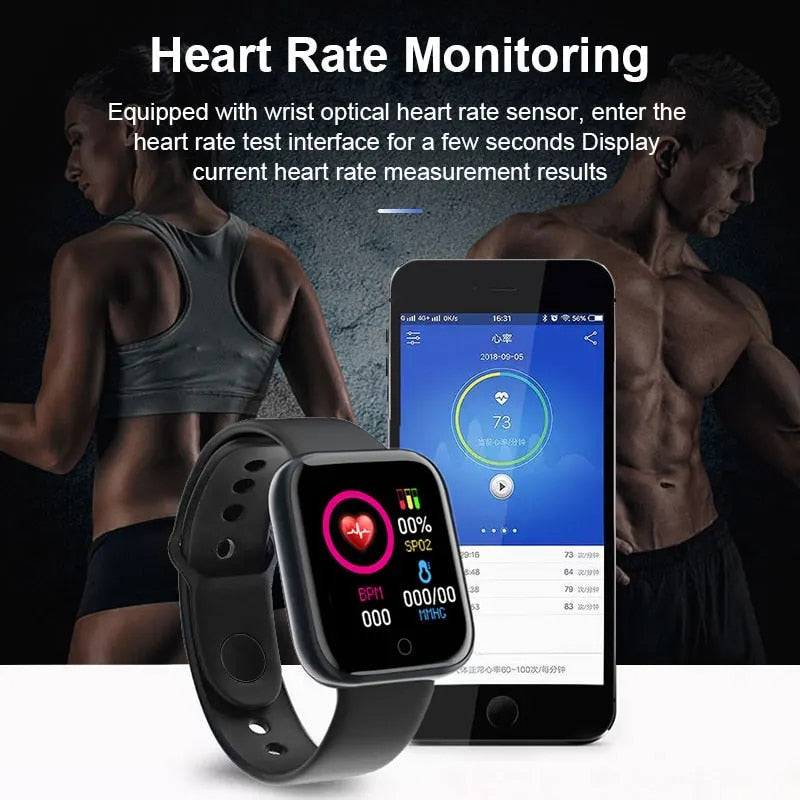 D20 Bluetooth Smart Watch Men