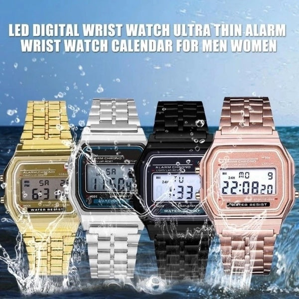 Stainless Steel Strap Men Business Watch
